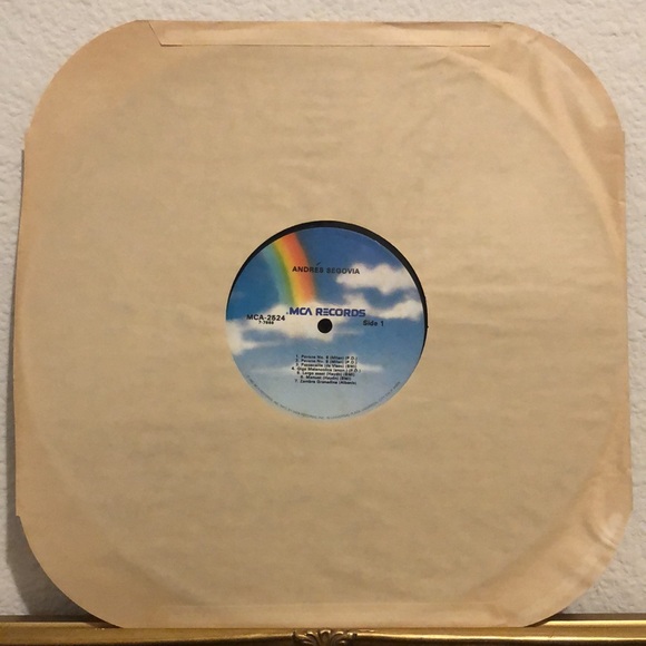 Andre Segovia Maestro Segovia Vinyl Lp - Picture 3 of 5